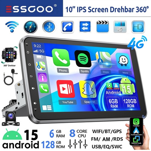 Dab 128gb autoradio - dab+,