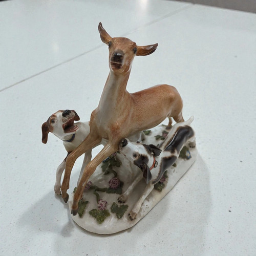 Meissen statuetta scena di - -,