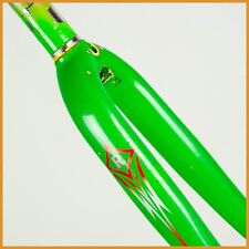 RIVOLA VINTAGE STEEL FORK 90S 1" ROAD BIKE 700C 28 UNICROWN THREADED BICYCLE OLD