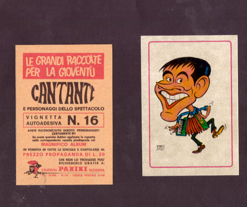 1968 cantanti panini - panini,