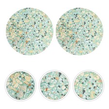  2 Pcs Sottobicchieri Ceramica