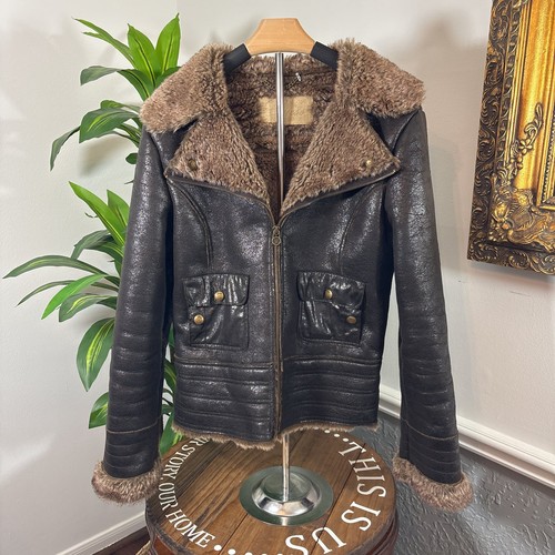 Guess faux fur - lined, avaitor