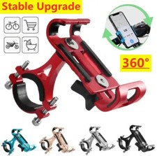 SUPPORTO ALLUMINIO 360 BICI MONOPATTINO MOTO PORTA TELEFONO CELLULARE SMARTPHONE