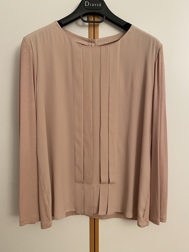 Blusa seta rosa antico - blusa,