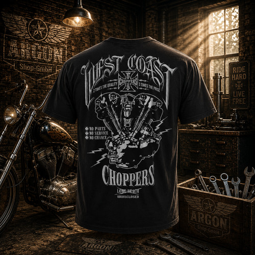 West coast choppers shirt - west,