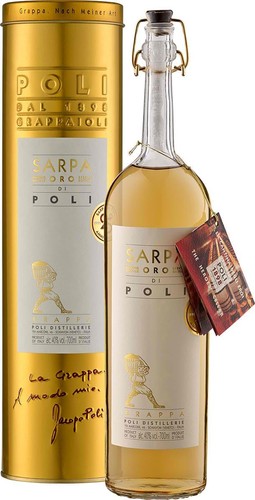 Poli grappa sarpa - oro, riserva