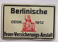 TARGHE ASSICURAZIONE INCENDIO