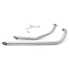Shortshots Polacco Sistema di tubi di scarico per HONDA Shadow VT 750 VT 400