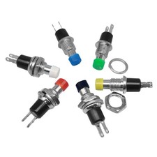 6/12PCS PBS-110 7MM Interruttore a pulsante momentaneo normalmente aperto microinterruttore