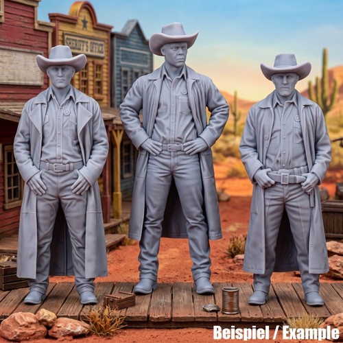 Set personaggi cowboy rancher - personaggi,