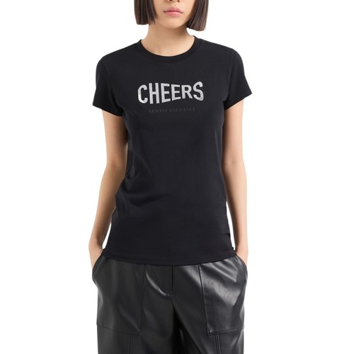 Shirt donna nero armani - t-shirt,
