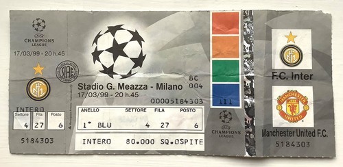 Biglietto manchester united - biglietto,