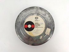 BOBINA METALLO PELLICOLA CINEMATOGRAFICA 16 MM SCATOLA ENERGIA MECCANICA E TERMI