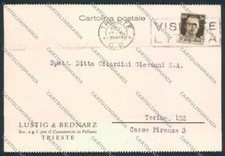 Trieste Commerciale Pellame FG cartolina MV0758