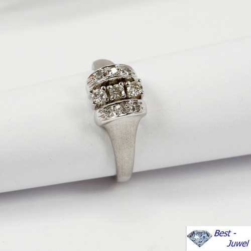 Anello oro bianco - anello, 14