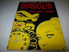DIABOLIK INEDITO ORIGINALE-ANNO XIX-MINUTI CONTATI-N 11