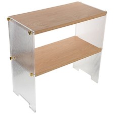  Organizer da Banco Bagno Supporto in Legno Mensola Caffè per Piano Cottura