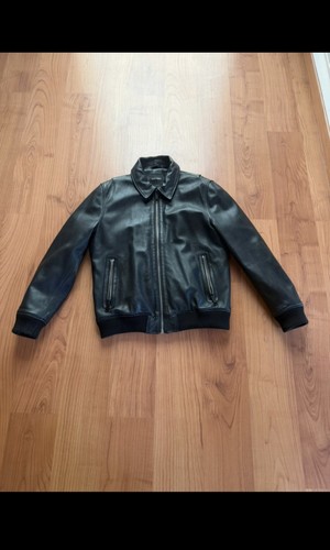 Leather jacket antony - leather,