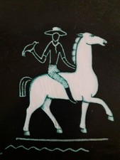 Vaso Deruta , Perugia ,tipo Gio Ponti ,Lenci , Rometti ,anni 30