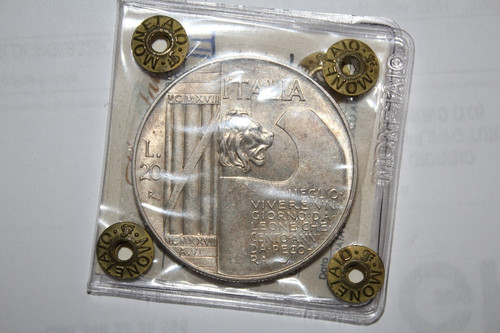 Lire 1928 elmetto regno - 1928, "elmetto"