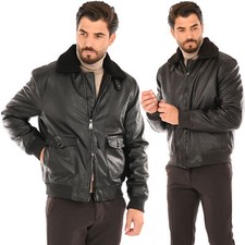 Giubbotto Uomo Pelle Invernale