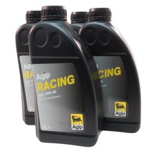 AGIP Olio Motore Racing Sintetico Completo Servizio 10W-60 23537 API SL 4L