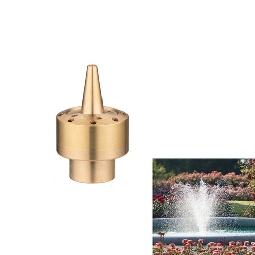 Una colonna ottone giardino - colonna,