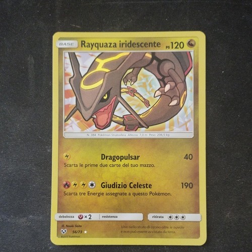 Rayquaza iridescente 73 - rayquaza, 56/73