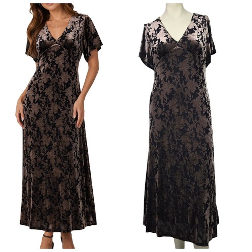 Maxi abito taylor burnout - abito,