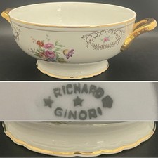 Richard ginori rare 24kt gold - rare,