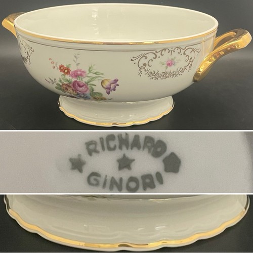 Richard ginori rare 24kt gold - rare,