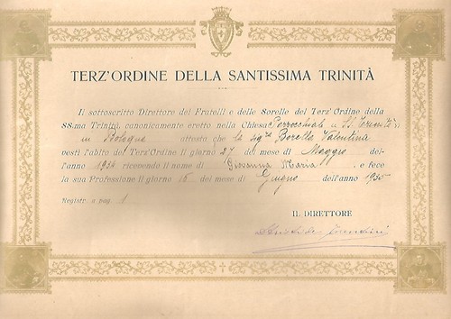 Bologna 1935 ordine - 16.6.1935,,