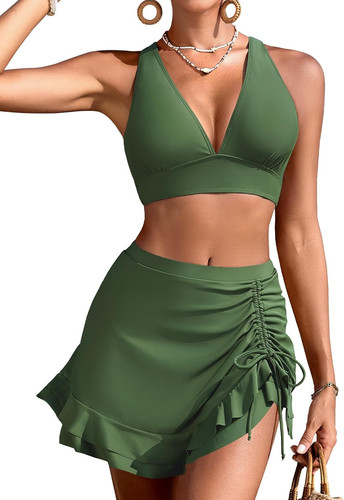 Costume donna due pezzi vita - due,