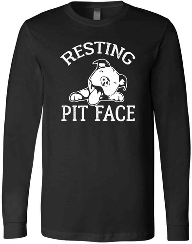 Resting pit face pitbull - resting,