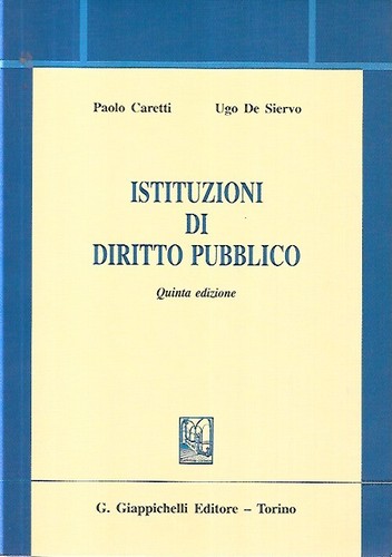 Istituzioni diritto - istituzioni, di
