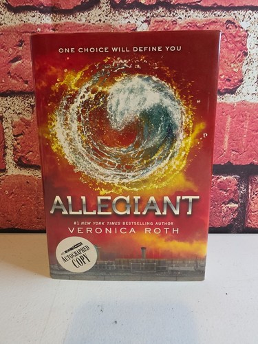 Veronica roth signed allegiant - roth,