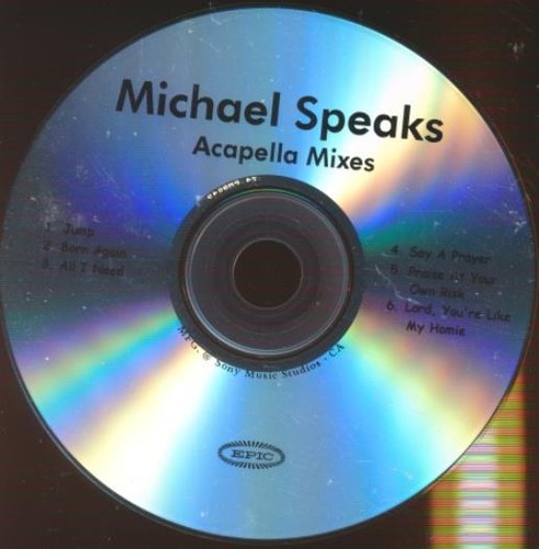 Michael speaks acapella - speaks:, mixes