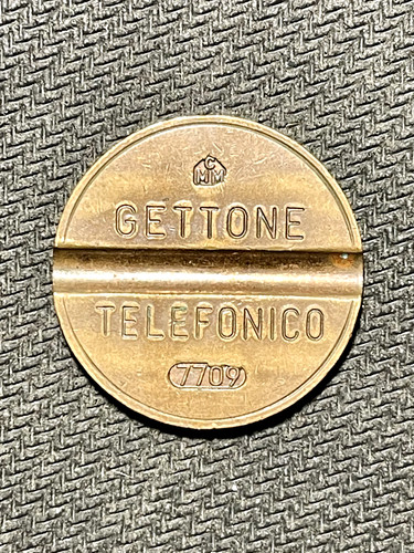 Gettone telefonico raro serie - telefonico,