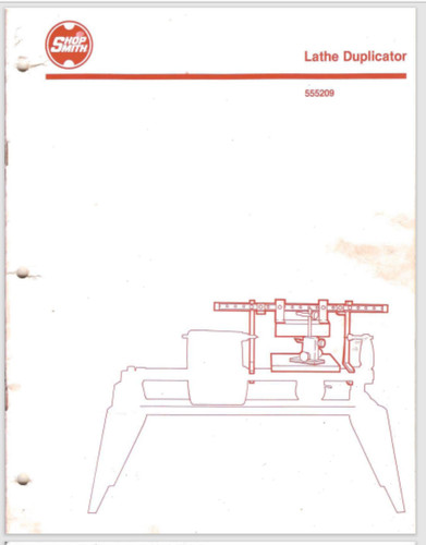 Manuale duplicatore tornio