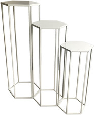 Gigogne X3 Metal Blanc