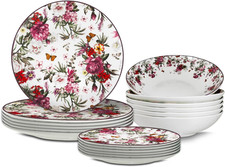 , Set 18 Piatti Coordinati