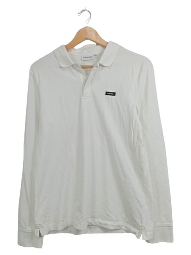 Calvin klein polo uomo bianca - polo,