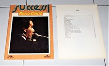 Spartiti PAOLO CONTE Successi – BMG Ricordi 1997 Songbook 25 brani + testi