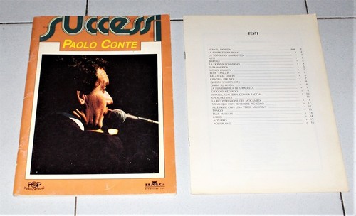 Spartiti paolo conte - paolo, successi