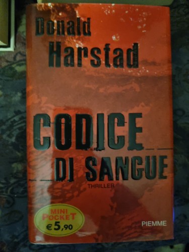 Libro codice sangue - libro,