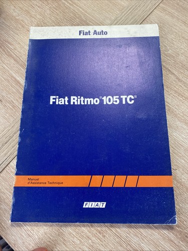 Fiat ritmo 105 manuel - ritmo,