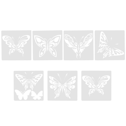 7pcs kids drawing stencil - 7pcs,