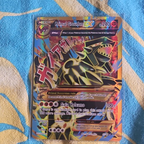Primal groudon 97 98 - m, ex