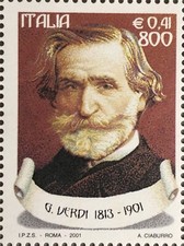 ITALIA 2001 GIUSEPPE VERDI