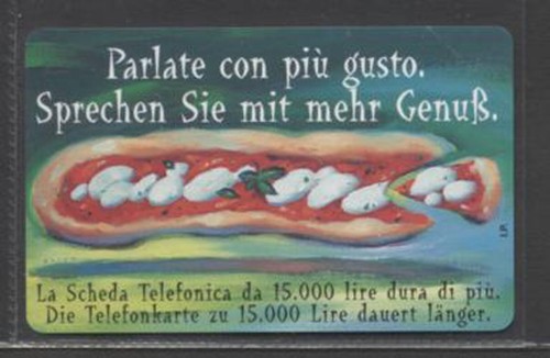 Scheda telefonica bilingue - telefonica,